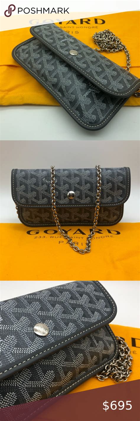 goyard wallet on chain price|goyard zipper wallet.